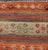 Textile Colorful Vintage Turkish Kilim Runner With Stripes and Geometric Embroideries For Sale - Image 7 of 12