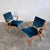 Blue Easy Chair by Selman Selmanagic, 1957, Set of 2 For Sale - Image 8 of 15