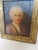 Early 20th Century Antique Oil Painting, Portrait of a Lady With White Hair, Carved Frame For Sale - Image 5 of 6