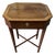 Vintage Georgian Style Mahogany Octagonal Sewing Table With Inlaid Top For Sale