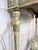 Wood French Louis XVI Painted Gesso & Giltwood Console Table With Shaped Marble Top For Sale - Image 7 of 16