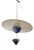 Vintage Pianeta Hanging Light by Vico Magistretti for Venini, 1989 For Sale