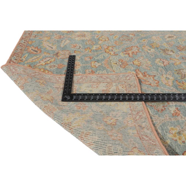 Early 21st Century Distressed Rug With Modern Vintage Style, 05'03 X 07'11 For Sale - Image 5 of 9