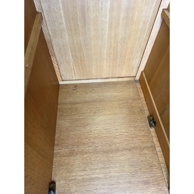 Vintage French Louis XVI Style Wardrobe in Oak For Sale - Image 14 of 15