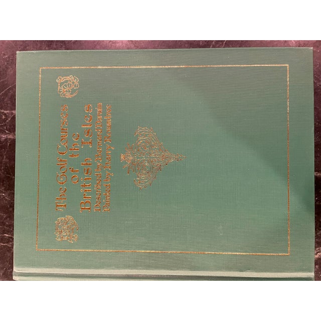 Late 20th Century Vintage Golf Coffee Table Book the Golf Courses of the British Isles For Sale - Image 5 of 13