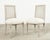 Set of Six Swedish Gustavian Style Painted Cane Dining Chairs For Sale - Image 4 of 12