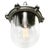 industrial hanging lamp silver grey cast aluminium clear glass E27 / E26 Up to 250V (Europe/UK Standard).The wiring of...