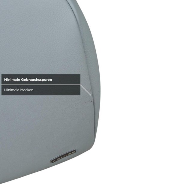 Leather Two-Seater Sofa and Ottoman from Koinor Rossini, Set of 2 For Sale - Image 14 of 18