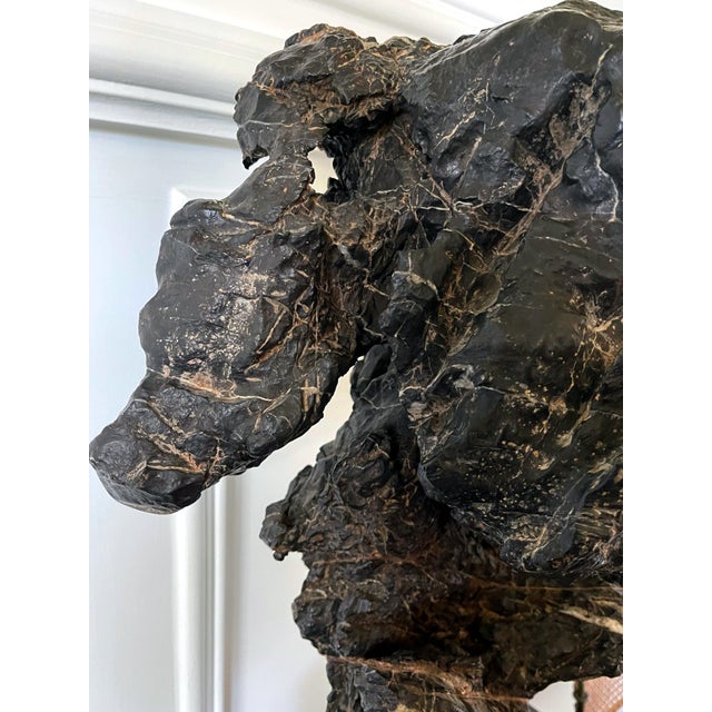 Large and Substantial Chinese Scholar Rock on Display Stand For Sale - Image 11 of 18