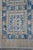 Vintage Oriental Hand Knotted Blue & Beige Geometric Area Rug Carpet 9' X 11' For Sale - Image 11 of 11