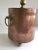 1920s Hammered Copper Ice Bucket With Brass Feet, Handles, and Knob For Sale In New York - Image 6 of 8