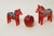 Brown Swedish Folk Art Hand-Carved Dala Horses, 1970s, Set of 2 For Sale - Image 8 of 10