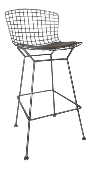 Vintage Tall Wire Bertoia Bar Chair by Knoll