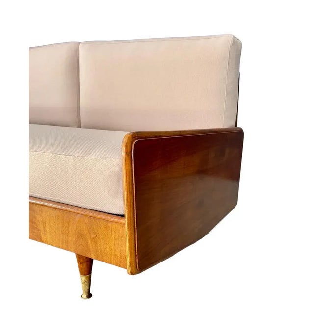 1950s Two-Seater Sofa, 1950s For Sale - Image 5 of 8