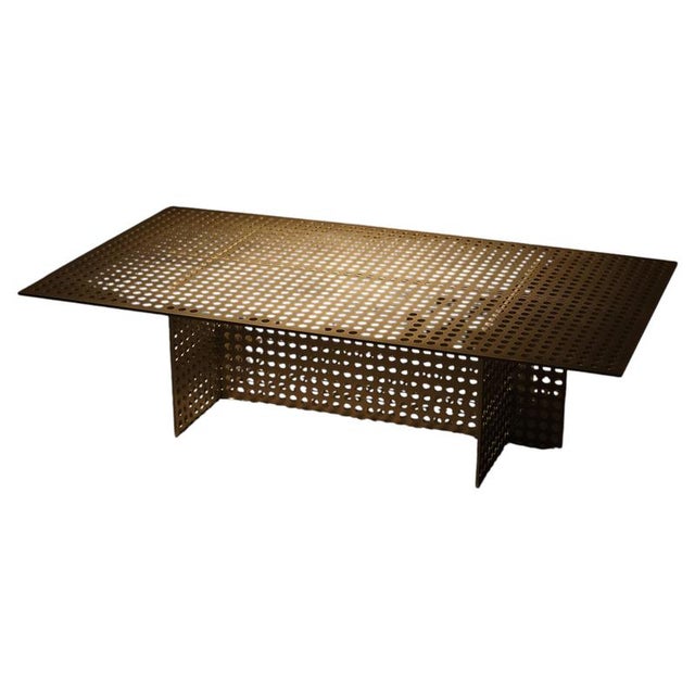 Partial Presence Aluminium Coffee Table by Bureau of Entropy For Sale - Image 12 of 12