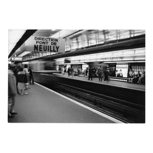 1984 Paris Metro Photograph