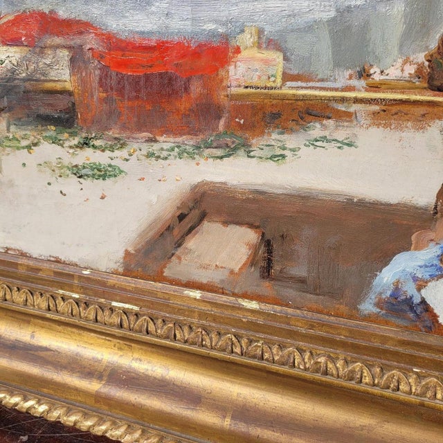 Death of Caesar, Late 19th-Early 20th Century, Artwork on Paper on Canvas For Sale - Image 3 of 18