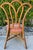 Vintage Rattan Fan Back Dining Chairs With Arms — Set of 4 | Palm Beach Regency For Sale In Naples, FL - Image 6 of 9
