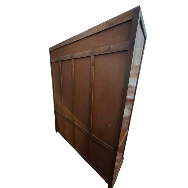 Vintage Office Cabinet in Wood, 1950 For Sale - Image 4 of 8