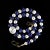 Traditional White Pearl and Blue Lapis Lazuli Necklace For Sale - Image 3 of 4