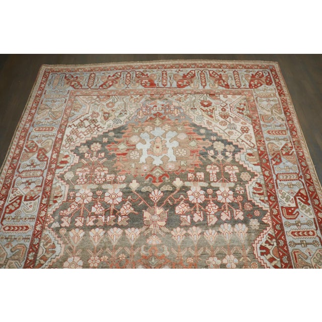 Persian Persian Bakhtiari Wide Rug no. j5203 For Sale - Image 3 of 8