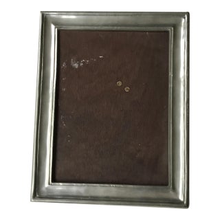 De Campos De Quevedo Pewter Wooden Photo Picture Art Frame For Sale