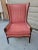 Vintage Louis XVI Style Wingback Chair With Greek Key Motif Accents For Sale - Image 4 of 10