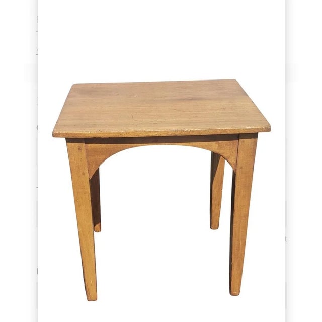 Early American Style Maple Side Table For Sale In Washington DC - Image 6 of 6