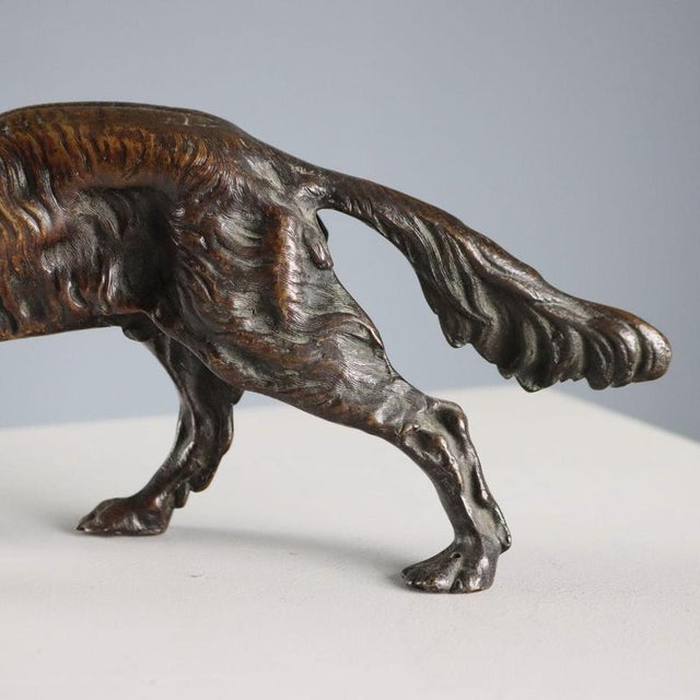 Hunting Dog in Bronze For Sale - Image 5 of 9