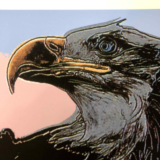 Lithograph "Bald Eagle" Signed of the plate and numbered by hand Limited Edition of 500 pieces Each piece is individually...