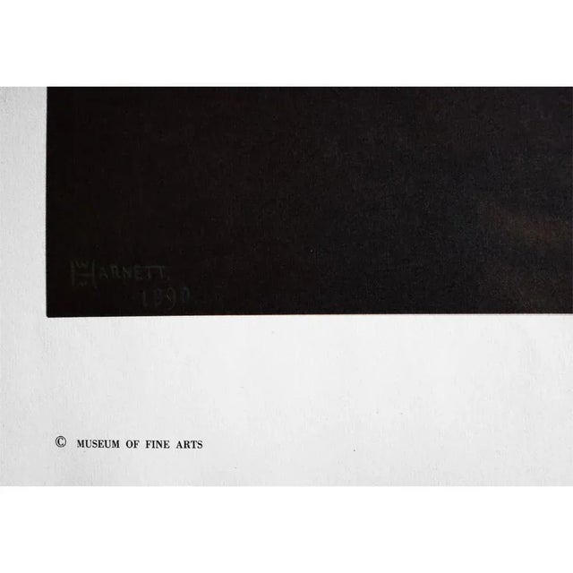 Printmaking Materials XL After William M. Harnett "Symbols of Peace", Vintage Poster For Sale - Image 7 of 13