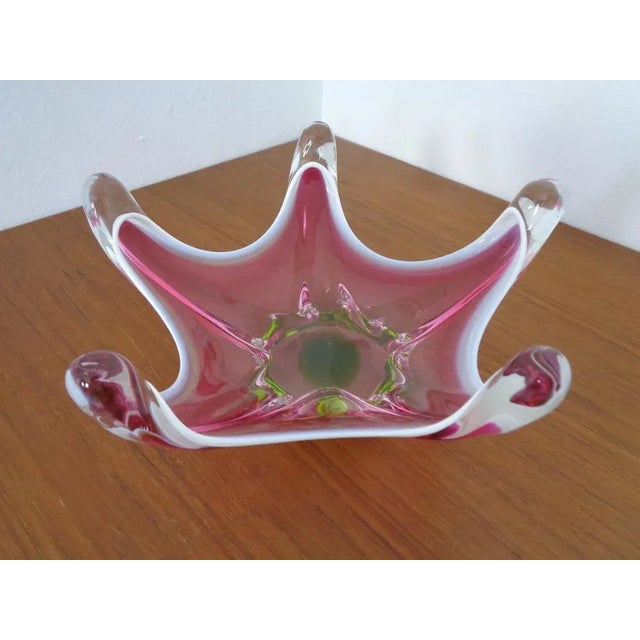 Large Italian Bowl in Murano Glass, 1960s For Sale - Image 9 of 11