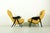 Vintage Model 107 & 137 Chairs in Kvadrat Hallingdal by Theo Ruth for Artifort, 1960s, Set of 2 For Sale - Image 11 of 18