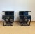 Mid-Century Modern Vintage Modern Cantilever Dark Green Cerused Nightstands or Side Tables – a Pair For Sale - Image 3 of 12
