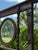 Antique Barley Twist Hall Tree With Mirror, Storage Bench & Umbrella Stands For Sale - Image 4 of 8