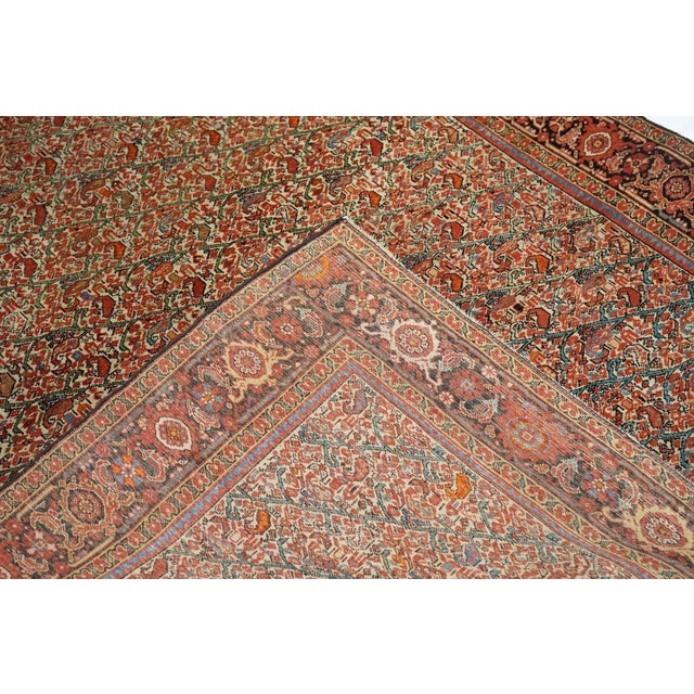 Traditional Antique Malayer Rug 4'4'' x 6'2'' For Sale - Image 3 of 11