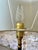 Metal Vintage Floor Lamp with Gilded Brass Decor on Tripod Legs, 1960s For Sale - Image 7 of 18