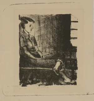 Roland 1940-60s Stone Lithograph