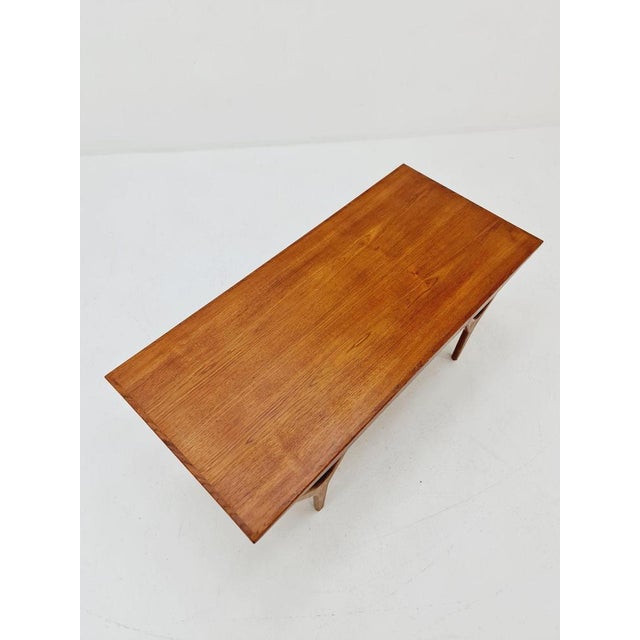Mid-Century Danish Teak Coffee Table by Henning Kjaernulf, 1960s For Sale - Image 4 of 11
