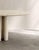 Roman Dining Table III in Bianco Alabastrino Travertine by Paloma Editions For Sale - Image 4 of 7