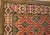 Traditional 1890s Red Geometric Antique Caucasian Kuba Rug 3'3" X 4'4" Knotted Wool Carpet For Sale - Image 3 of 4