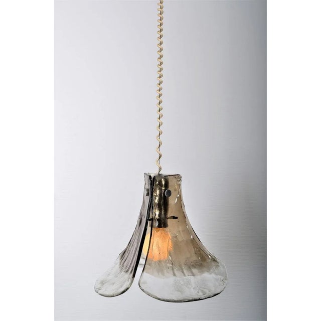 Vintage Murano Glass Flower Lamp from Kalmar Franken For Sale - Image 11 of 11