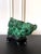 Natural Malachite Rock on Display Stand as a Scholar Stone For Sale In Atlanta - Image 6 of 14