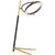 Modern Ian K. Fowler by Visual Comfort Signature Mistral Medium Ring Lamp in Hand-Rubbed Antique Brass and Matte Black For Sale - Image 3 of 3