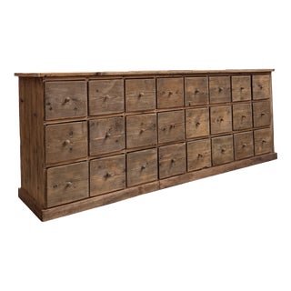 Early 20th Century 24-Drawer Craft Cabinet For Sale