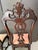 Wood Portugese Rococo Dining Chairs, 6-18th Century, 4- 20th Century Reprod. For Sale - Image 7 of 11