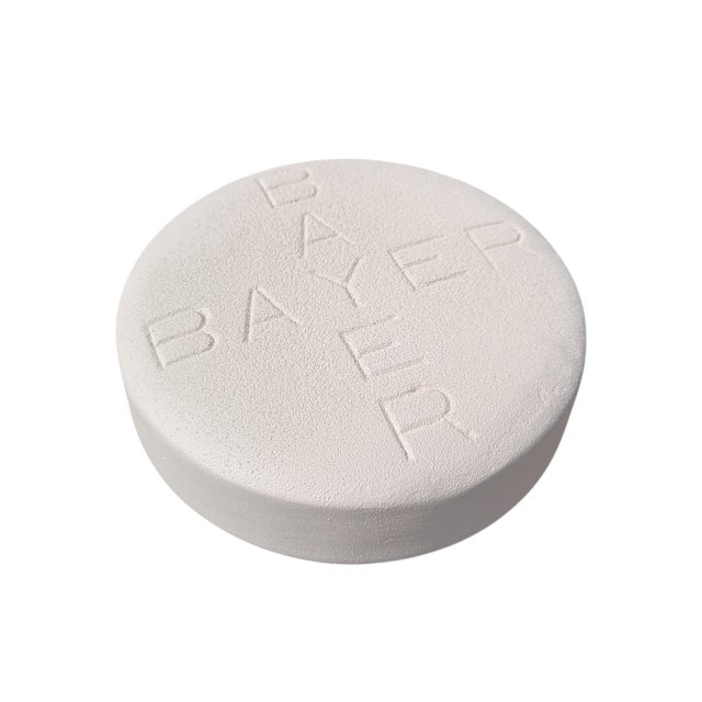 1950s Bayer Aspirin Pill Medicine Plaster Sculpture For Sale - Image 14 of 18