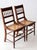 Victorian Antique Eastlake Side Chairs With Cane Seats Pair For Sale - Image 3 of 13