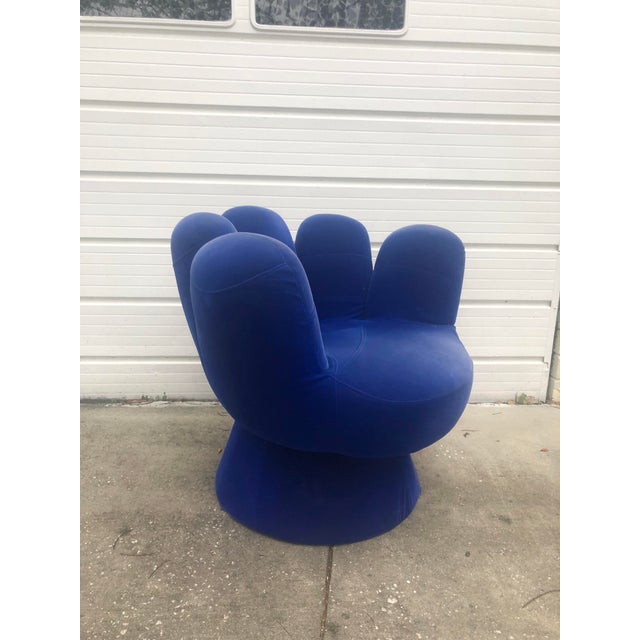 Vintage Blue Hand Chair Chairish