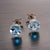 Natural Finely Faceted Quality Aquamarine Stud Earrings 14k White Gold 1.0 CTW Certified $590 111539 This is a Unique...